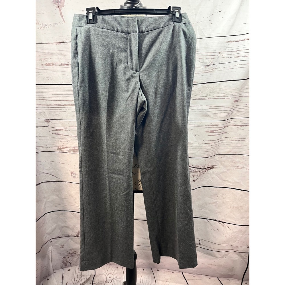 Talbots‎ Petites Gray Wool Blend Dress Pants Career Office Trousers 4P